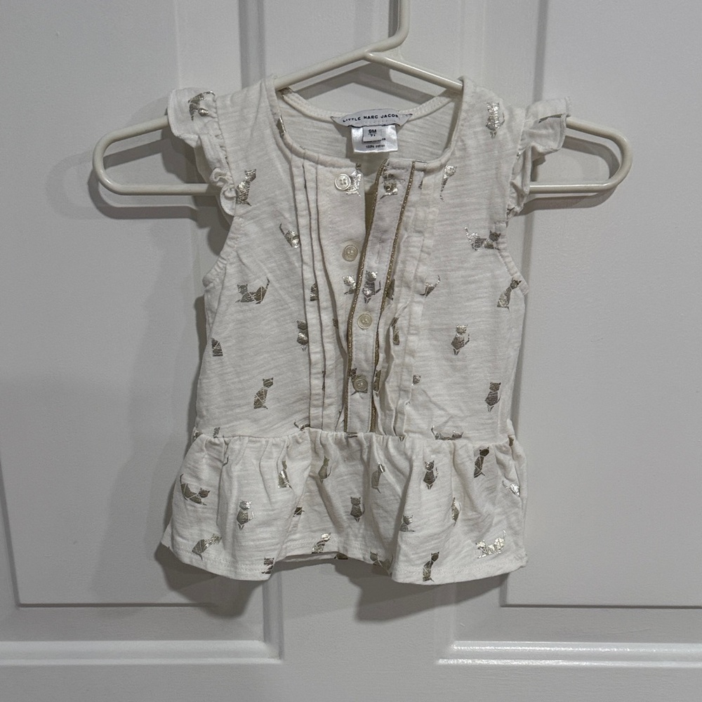 Little Marc Jacobs Button-Up Blouse